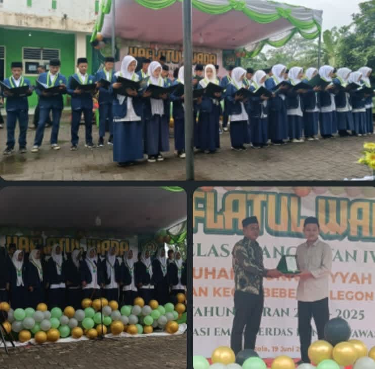 MTS Al- Jauhrotunaqiyyah Bentola Luluskan 34 Siswa Angkatan Keempat dengan Prestasi Membanggakan MTS Al- Jauhrotunaqiyyah Bentola Luluskan 34 Siswa Angkatan Keempat dengan Prestasi Membanggakan