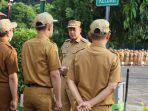Terapkan Disiplin Apel Pagi, Wali Kota : Pukul 07.15 WIB, Pegawai Sudah Rapi di Lapangan