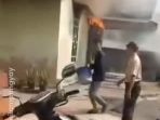 Diduga Korsleting Listrik, Satu Rumah Warga di Pesawaran di Lalap Sijago Merah