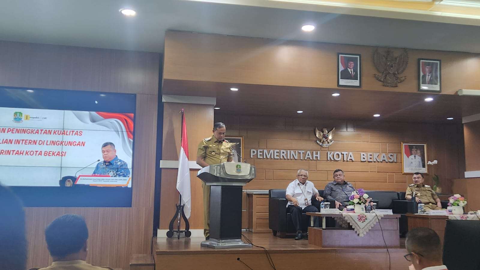 Inspektorat Daerah Kota Bekasi Laksanakan Kegiatan Pembinaan Peningkatan Kualitas Pengendalian Intern Inspektorat Daerah Kota Bekasi Laksanakan Kegiatan Pembinaan Peningkatan Kualitas Pengendalian Intern