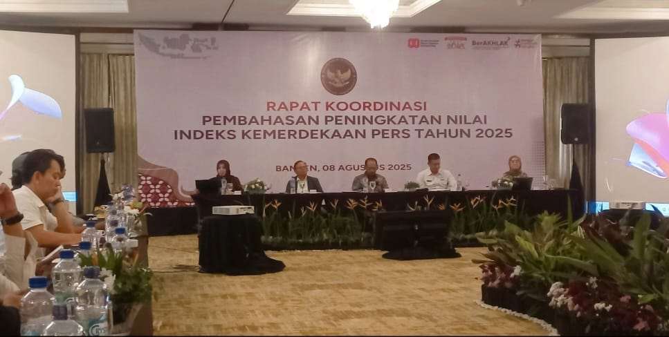 Banten Masuk 10 Besar IKP, Kemenko Polkam: Pers Harus Tetap Independen Banten Masuk 10 Besar IKP, Kemenko Polkam: Pers Harus Tetap Independen