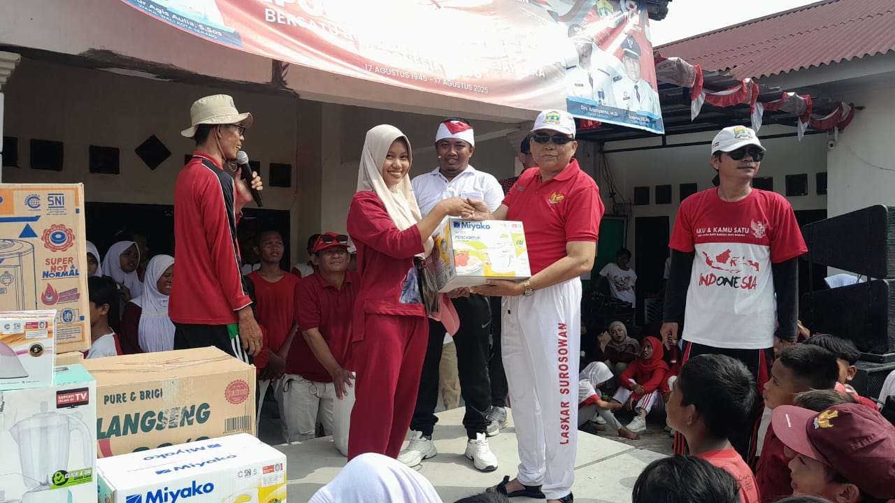 Semarak HUT ke-80 Kemerdekaan RI, Kelurahan Bendung Gelar Jalan Santai dan Senam Semarak HUT ke-80 Kemerdekaan RI, Kelurahan Bendung Gelar Jalan Santai dan Senam