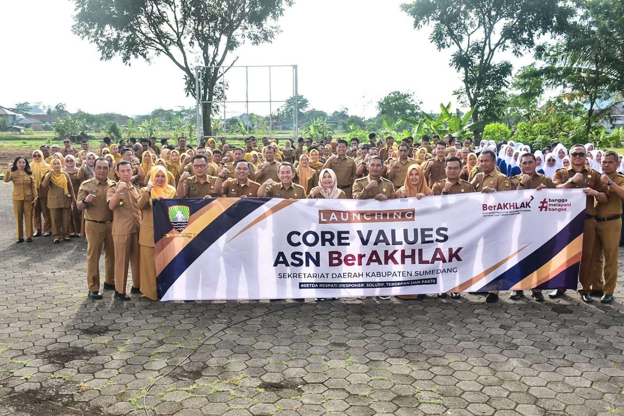 Core Values ASN BerAKHLAK Diluncurkan Core Values ASN BerAKHLAK Diluncurkan