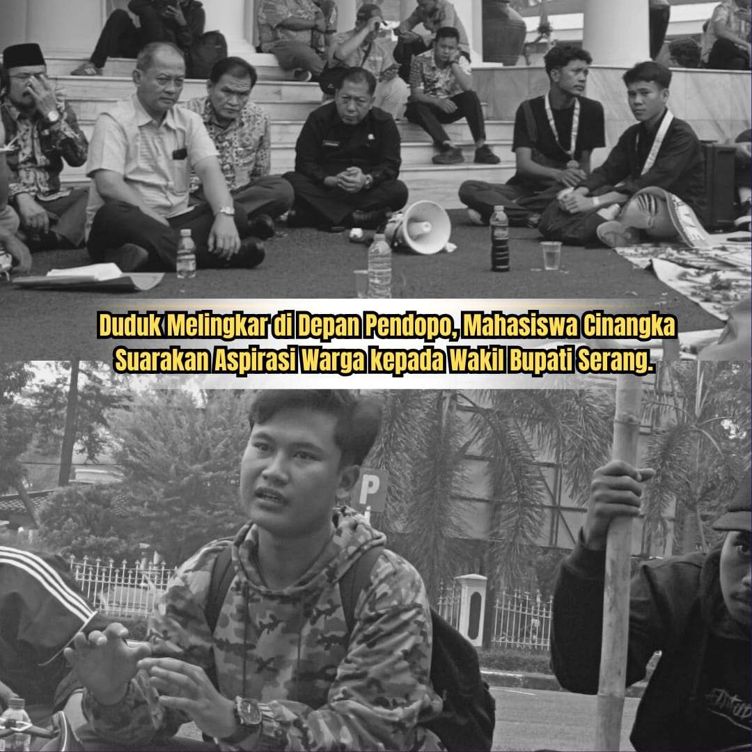 Aliansi Mahasiswa Primordial Serang Sampaikan Aspirasi Warga dalam Aksi 100 Hari Kerja Aliansi Mahasiswa Primordial Serang Sampaikan Aspirasi Warga dalam Aksi 100 Hari Kerja