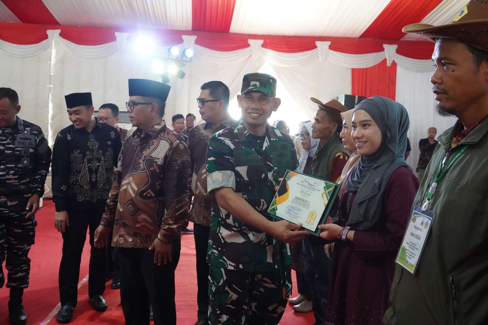 Danrem 064/MY Hadiri Pembukaan PEDA Ke-VII KTNA Provinsi Banten Danrem 064/MY Hadiri Pembukaan PEDA Ke-VII KTNA Provinsi Banten