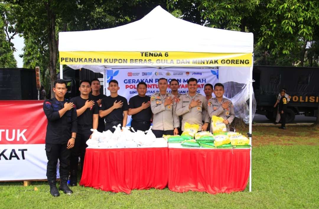 Polri Gencarkan Gerakan Pangan Murah, Siapkan Sistem Drive-Thru bagi Ojol Polri Gencarkan Gerakan Pangan Murah, Siapkan Sistem Drive-Thru bagi Ojol