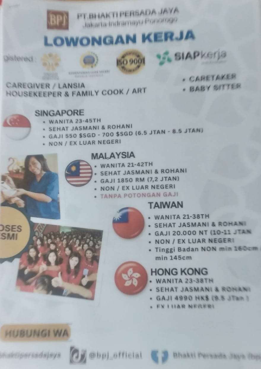 Karang Taruna Sumedang Teken MoU dengan PT Bhakti Persada Jaya untuk Penyaluran Tenaga Kerja ke Luar Negeri Karang Taruna Sumedang Teken MoU dengan PT Bhakti Persada Jaya untuk Penyaluran Tenaga Kerja ke Luar Negeri