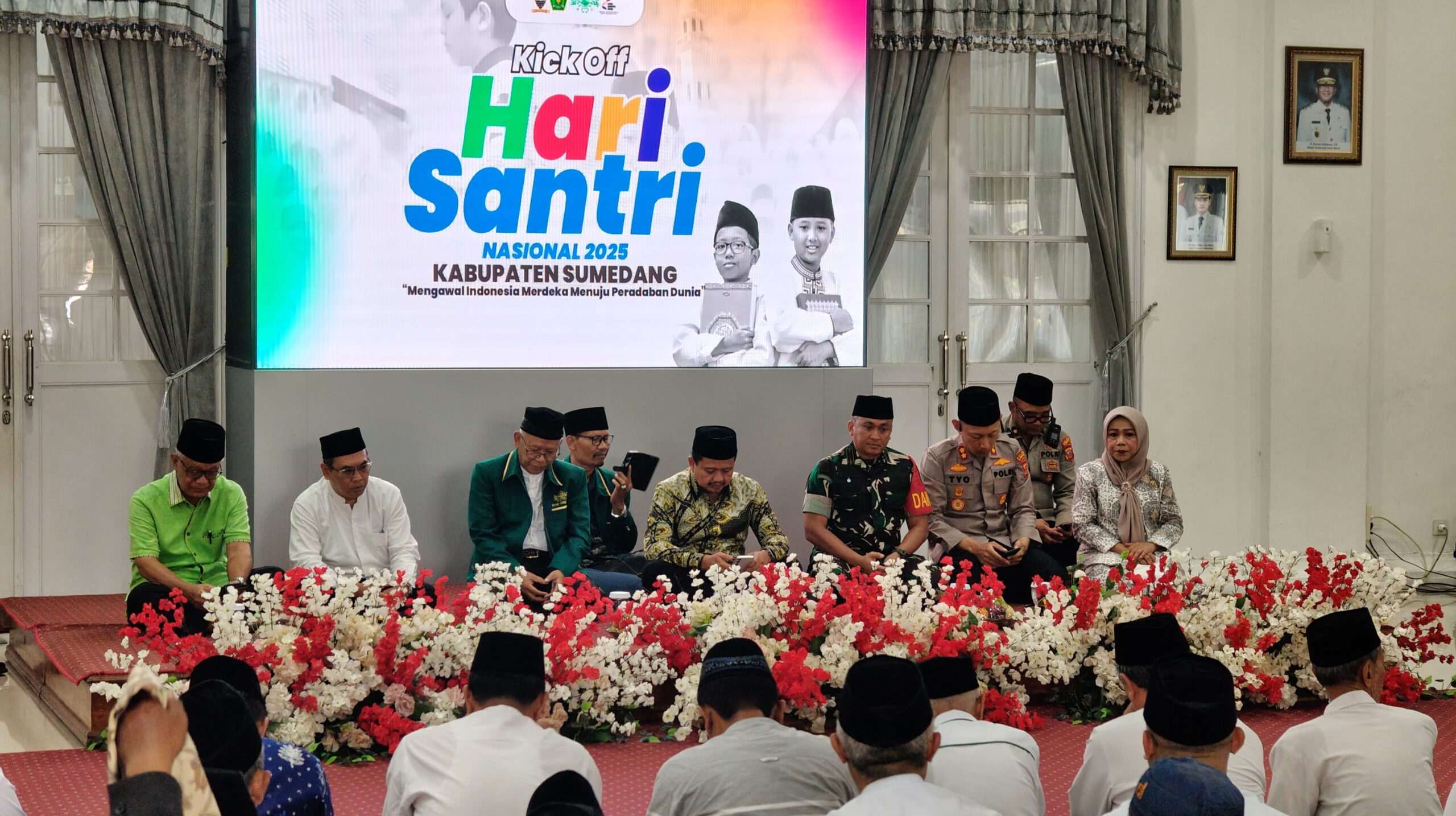 Kapolres Sumedang Hadiri Kick Off dan Halaqoh Pembukaan Peringatan Hari Santri Nasional 2025 Tingkat Kabupaten Sumedang Kapolres Sumedang Hadiri Kick Off dan Halaqoh Pembukaan Peringatan Hari Santri Nasional 2025 Tingkat Kabupaten Sumedang