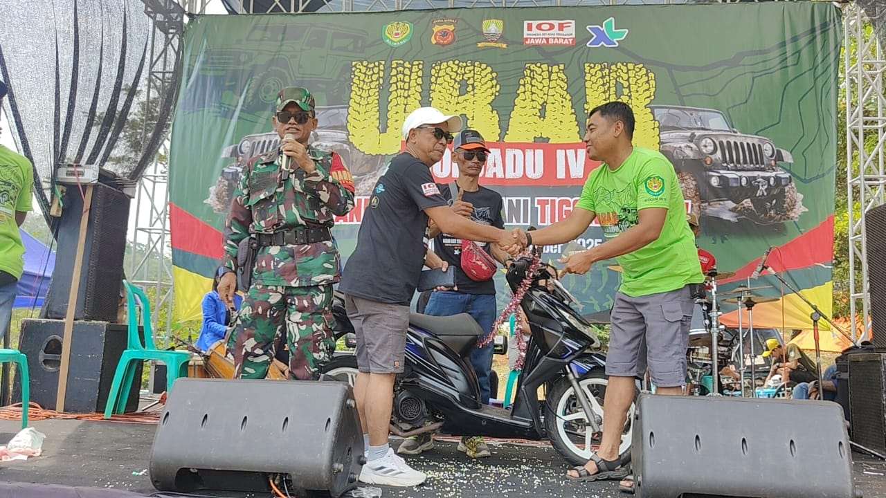 Semarak Penutupan Event Off-Road “Ulin Bareng Soldadu 4x4” Warnai HUT TNI ke-80 di Sumedang