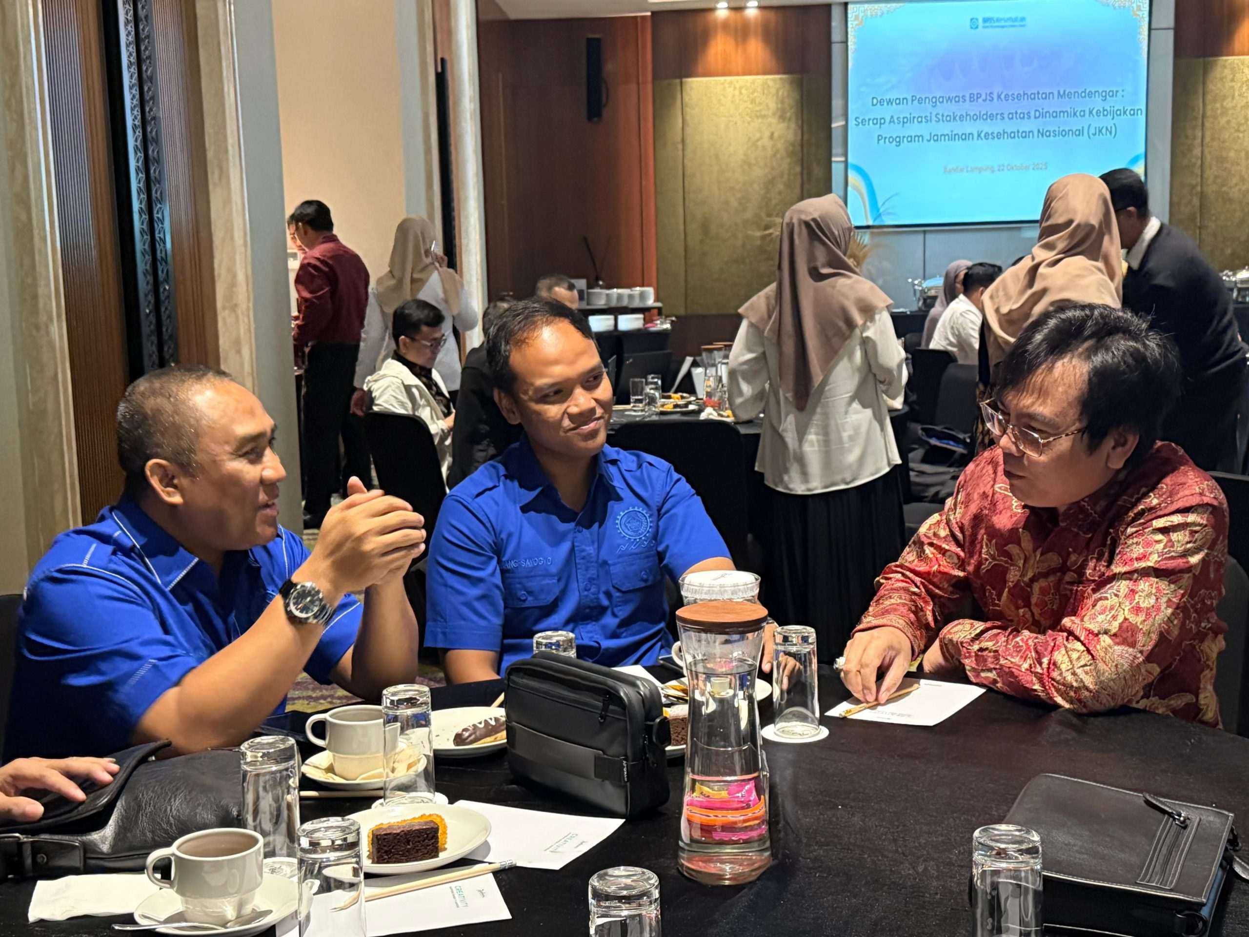 Dewan Pengawas BPJS Kesehatan Siruaya Utamawan Pimpin Serap Aspirasi JKN di Lampung, 4 Isu Strategis Program JKN Jadi Sorotan Dewan Pengawas BPJS Kesehatan Siruaya Utamawan Pimpin Serap Aspirasi JKN di Lampung, 4 Isu Strategis Program JKN Jadi Sorotan