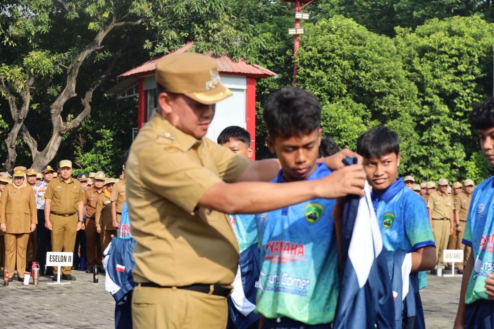 Wali Kota Bekasi Lepas Tim Tajimalela untuk Berlaga di Turnamen Internasional Singa Cup U-14 di Singapura Wali Kota Bekasi Lepas Tim Tajimalela untuk Berlaga di Turnamen Internasional Singa Cup U-14 di Singapura